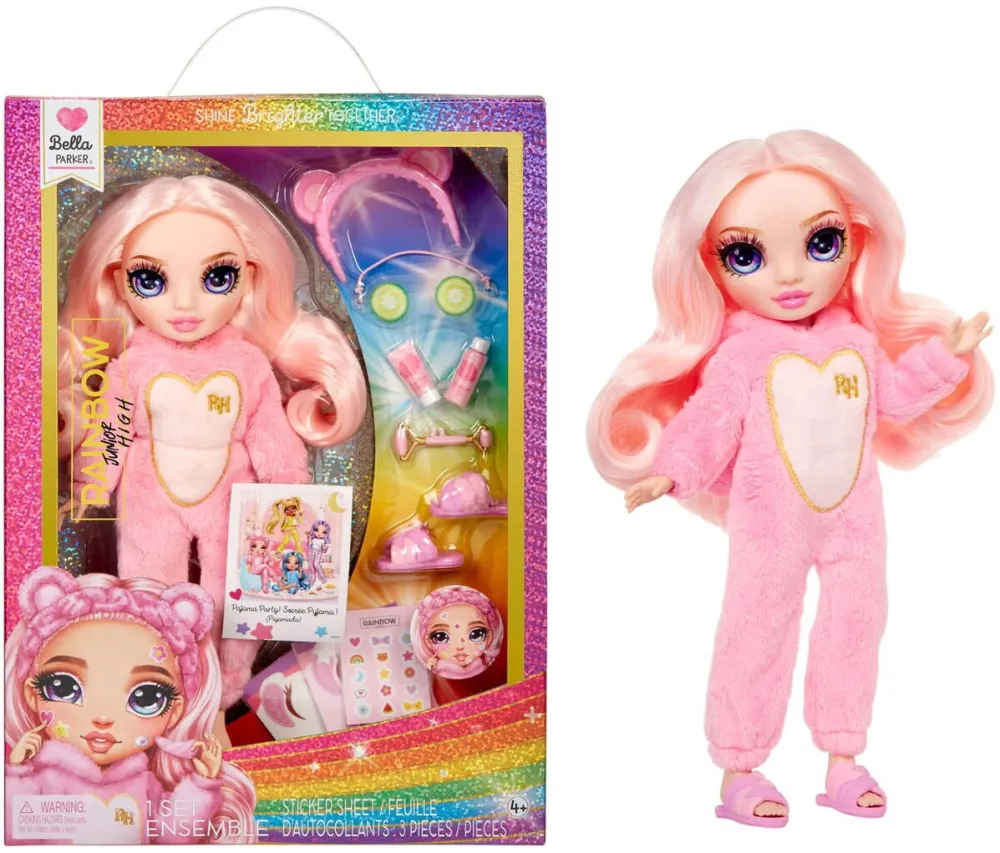 Mga MGA Entertainment Rainbow High Junior High PJ Party - Bella (Pink)