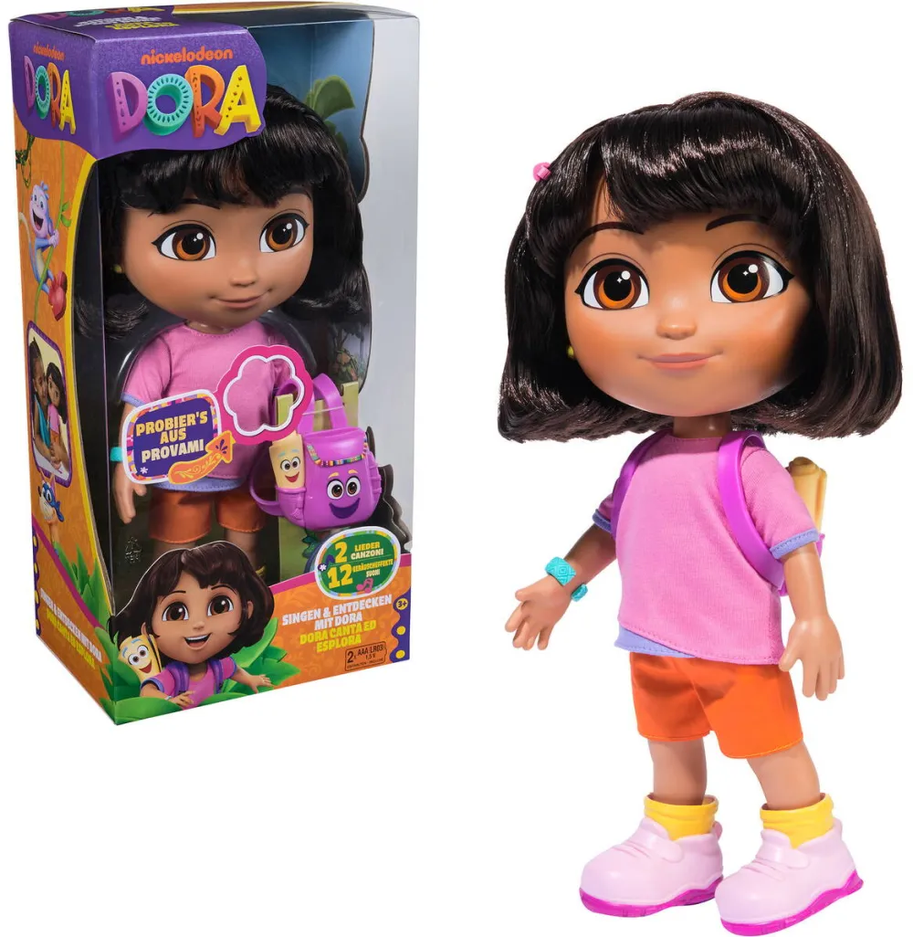 Spin Master Dora - Sing with me Dora, Doll 35 cm