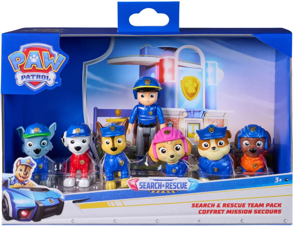 Spin Master Paw Patrol - Search & Rescue: Figure set with 7 characters
