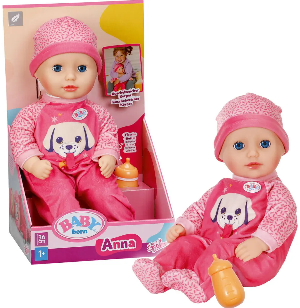Zapf Creation BABY born Anna Pink 36cm