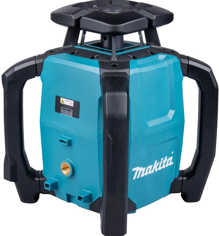 Makita SKR001Z cordless rotary laser, 12V - 40V, blue/black, without battery and charger, green laser line, carrying case