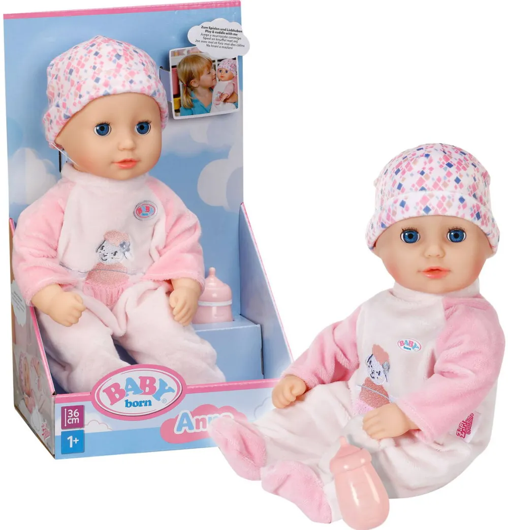 Zapf Creation BABY born Anna Rosé 36cm, doll pink