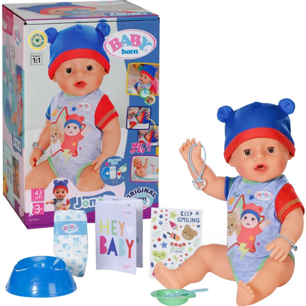 Zapf Creation BABY born Jonas 43cm, doll