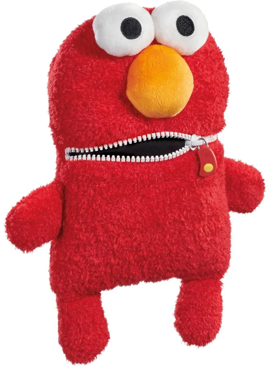 Schmidt Spiele Worry Eater Elmo, cuddly toy (red, size: 27.5 cm)