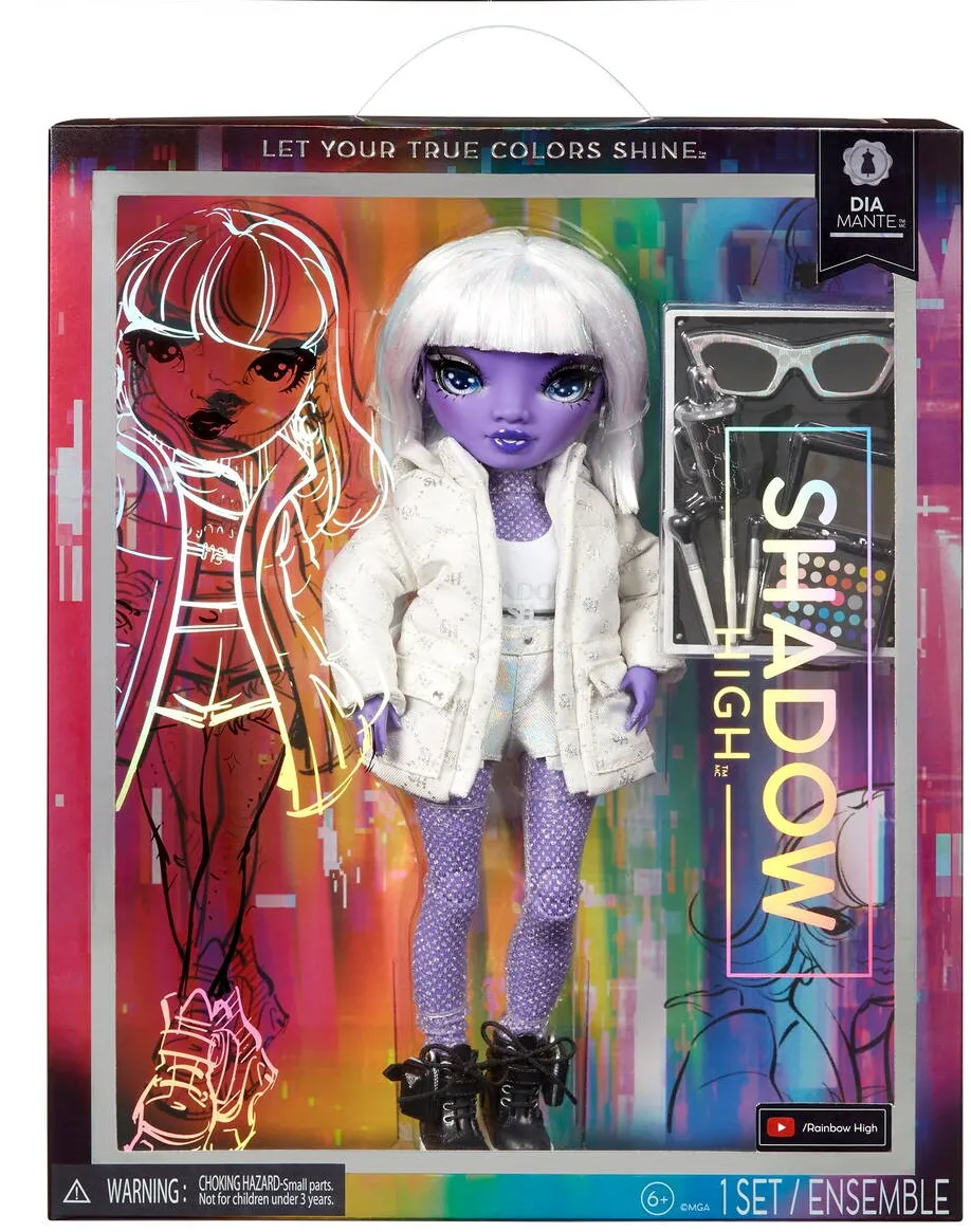Mga Mga Shadow High S23 Purple Fasion Doll - Dia Mante, Doll