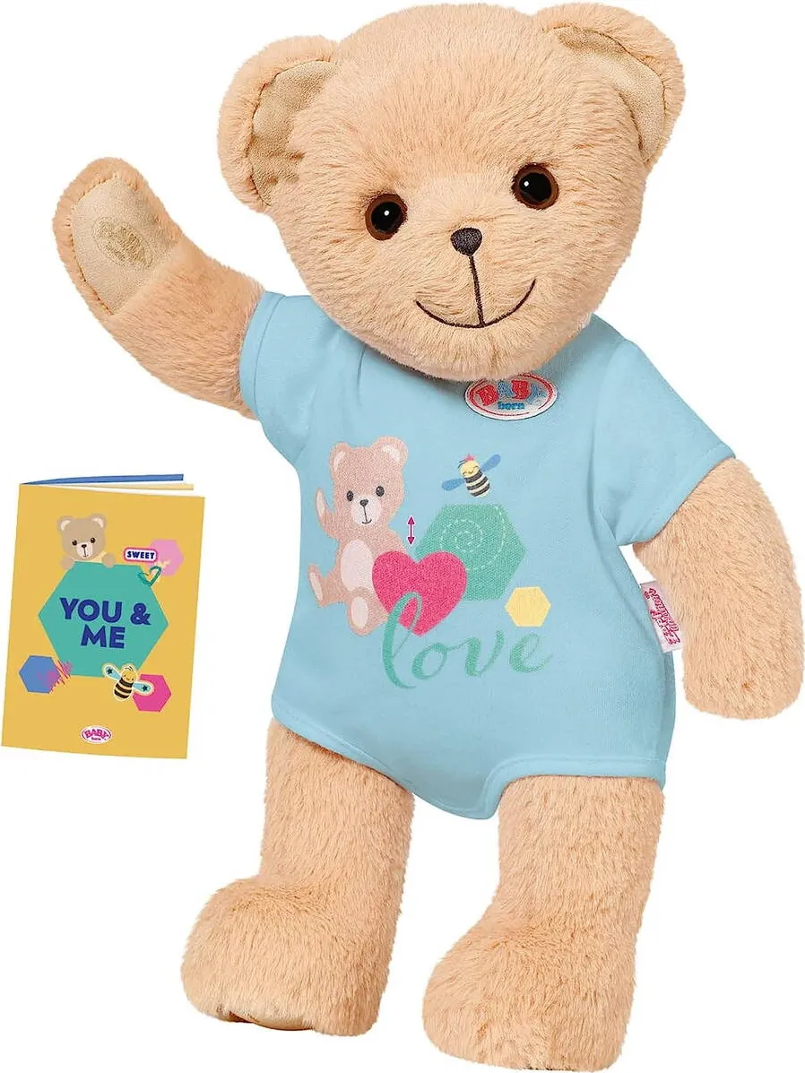 Zapf Creation BABY born bear blue, cuddly toy