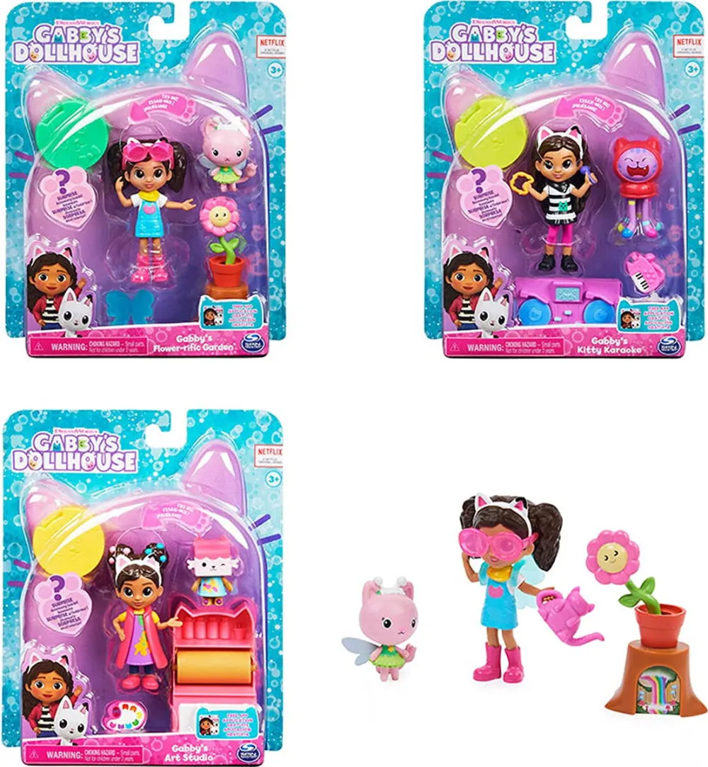 Spin Master Gabby's Dollhouse Cat-Tiity Set, character (Sorted article)