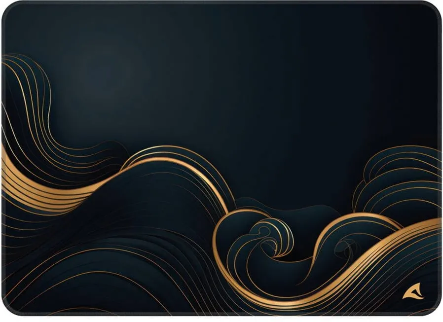 Mouse pad Sharkoon SKILLER SGP35 D2, gaming black/gold, size L