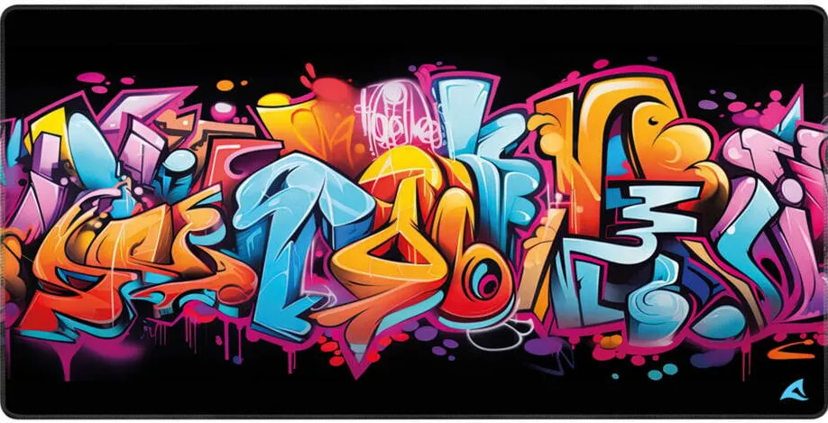 Mouse pad Sharkoon SKILLER SGP40 D13, gaming multicolored