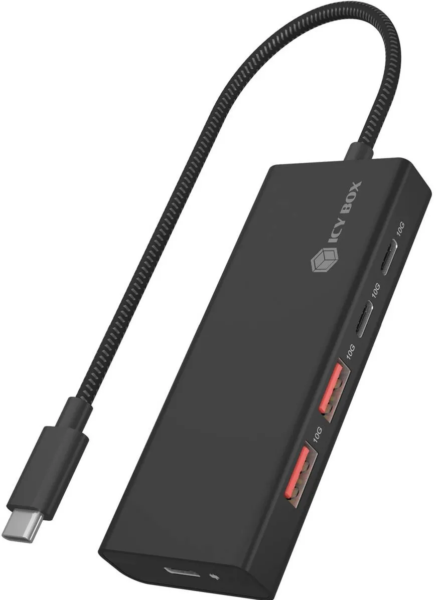 Docking Station Icy Box IB-HUB1436-CPD 4-Port USB 3.2 Gen 2 Hub