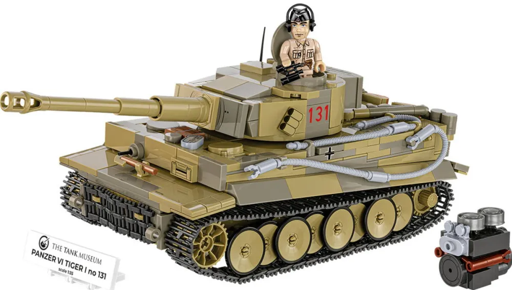 Puzzle Cobi Klocki Blocks Panzer VI Tiger I no 131