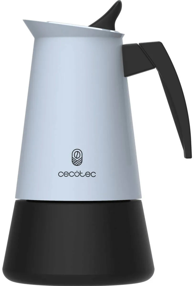 CECOTEC Piccolina 600, coffee maker light blue/black, 300 ml | 6 cups