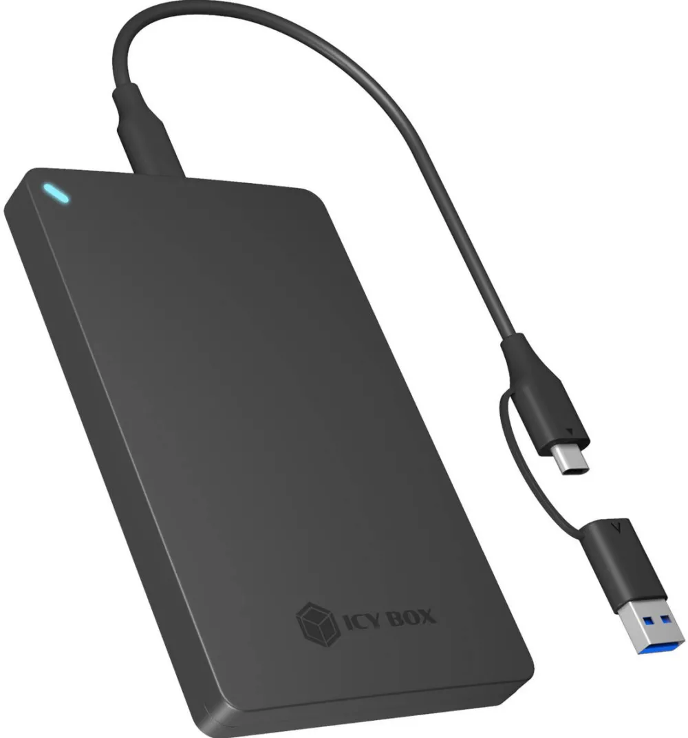 Carcasa HDD/SSD Icy Box IB-201T-CU31 SATA 2.5 inch USB Type-C