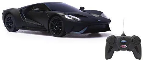 Masinuta radio control Jamara Ford GT 1:24 27 MHz negru mat