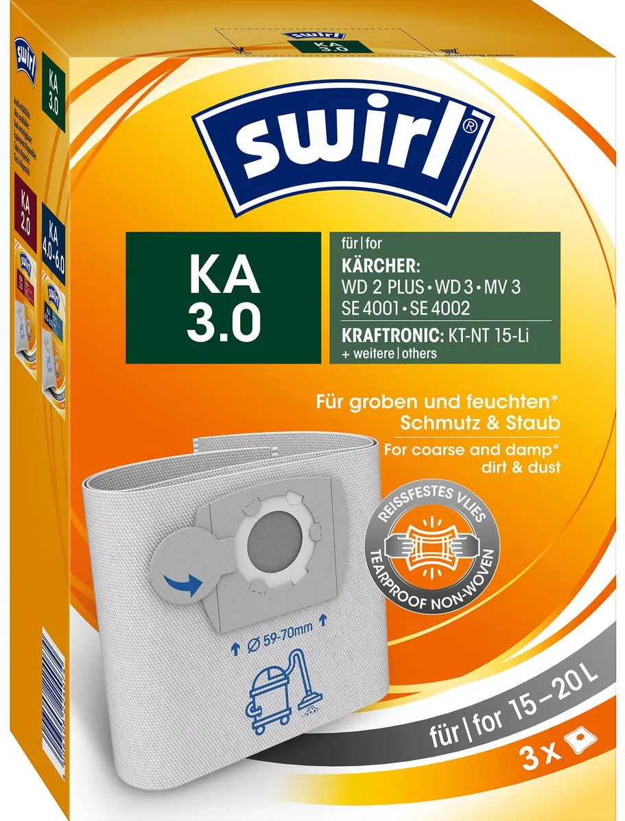 Saci aspirator Melitta KA 3.0 Karcher/Shop-Vac 15-20 litri