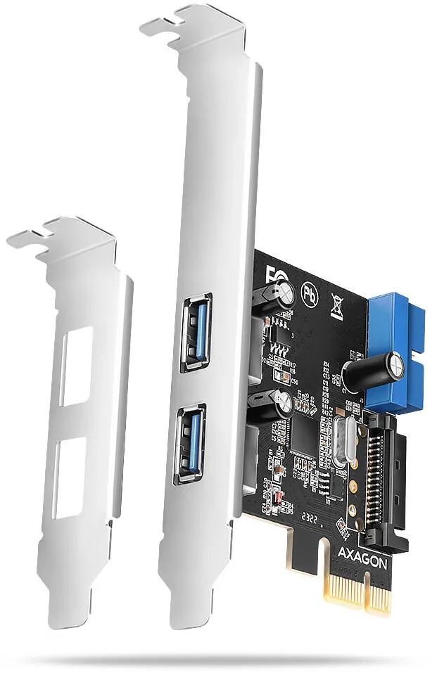Adaptor AXAGON Adaptor AXAGON AXAGON PCEU-232RS PCIe Controller 2x ext. + 2x int. USB 5Gbps