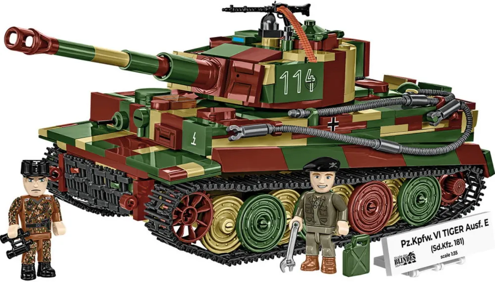 Jucarie creativa Cobi Klocki Blocks Pz.Kpfw. VI Tiger Ausf. E 870 blocks