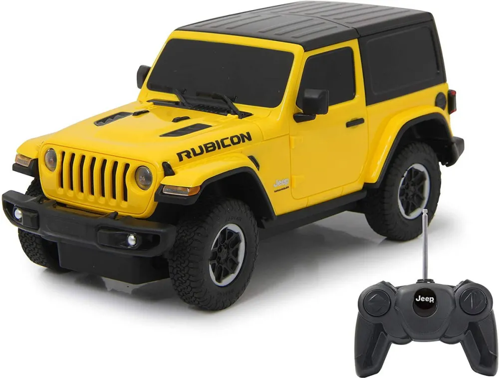Masina Jamara Jeep Wrangler JL 1:24 27 MHz gelb 6+