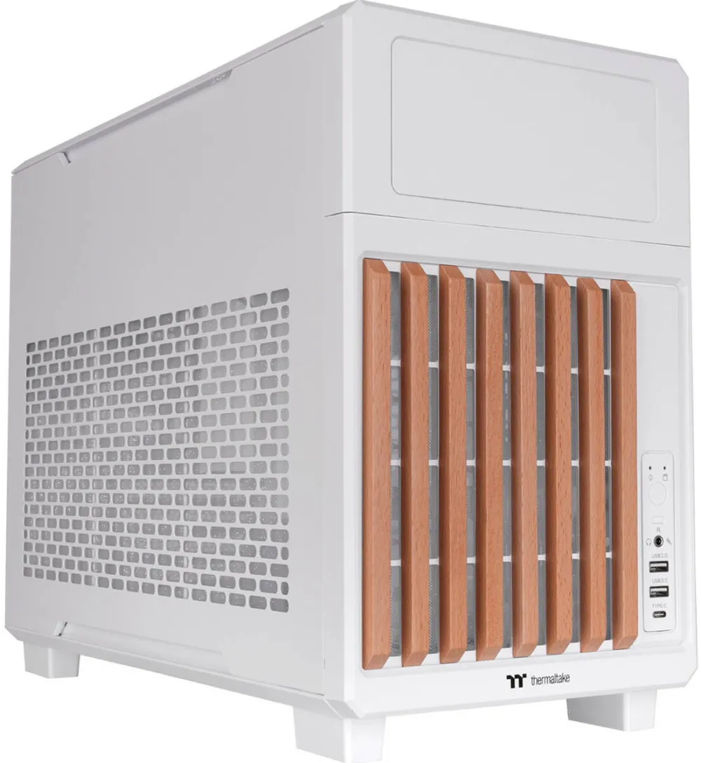 Carcasa PC Thermaltake TR200 WS Snow White
