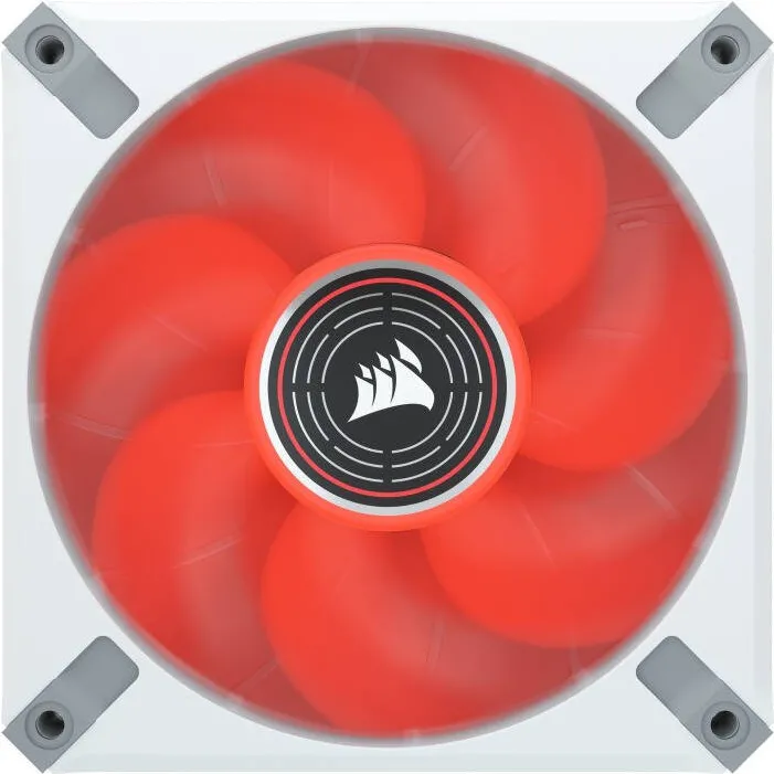 Corsair Ventilator ML140 LED ELITE White Magnetic Levitation Red LED 140mm