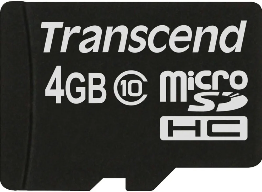 Card de Memorie Transcend microSDHC 4GB Class 10