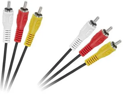 LECHPOL CABLU 3XRCA-3XRCA 1,5M STANDARD