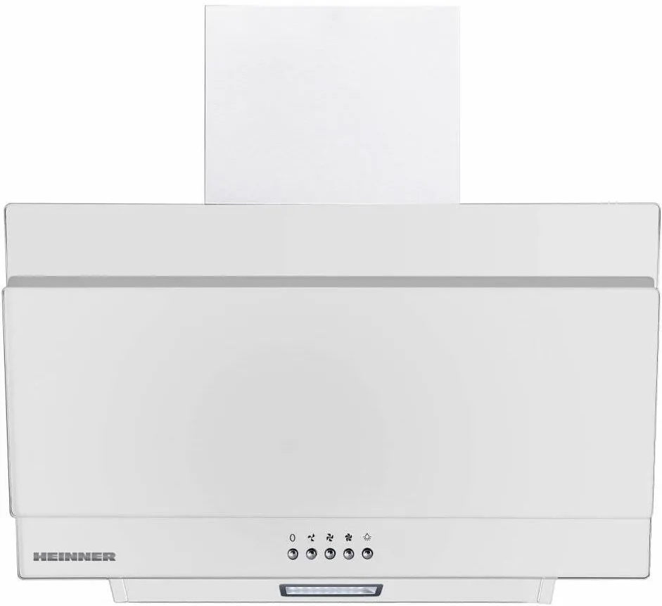 HEINNER Hota incorporabila decorativa DCH-350RGWH, Putere de absorbtie 276.6 m3/h, 1 motor, Iluminare LED, 60 cm, Sticla alba