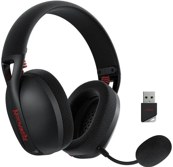 Casti Over-Head Redragon Gaming IRE Pro Black