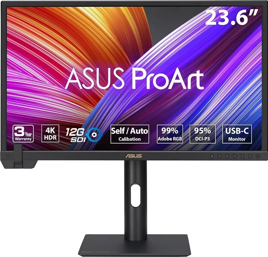 Monitor Asus LED ProArt PA24US, 24inch, 3840x2160, 5ms GtG, Black