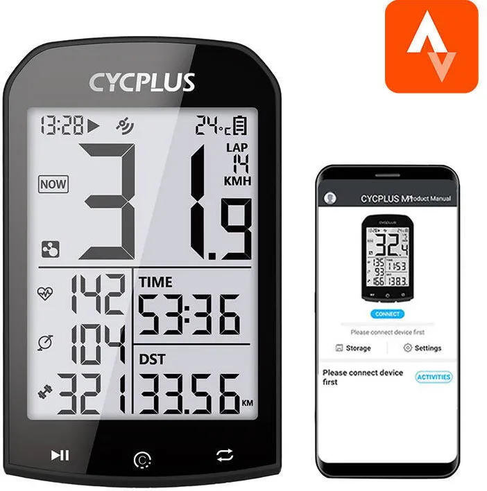 Cycplus GPS bike computer Cycplus M1