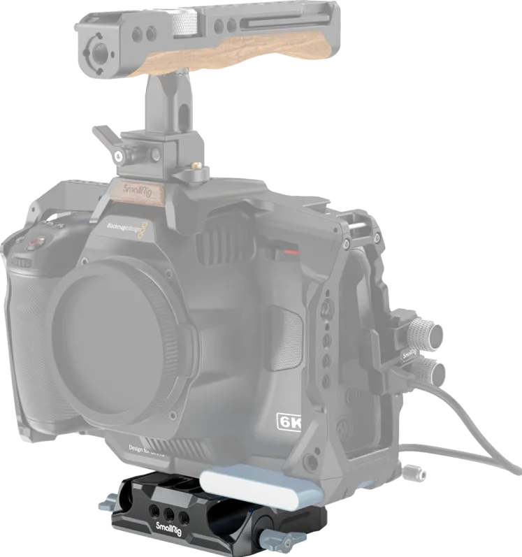 SmallRig 3357 Universal LWS Baseplate w dual 15mm Rod Clamp