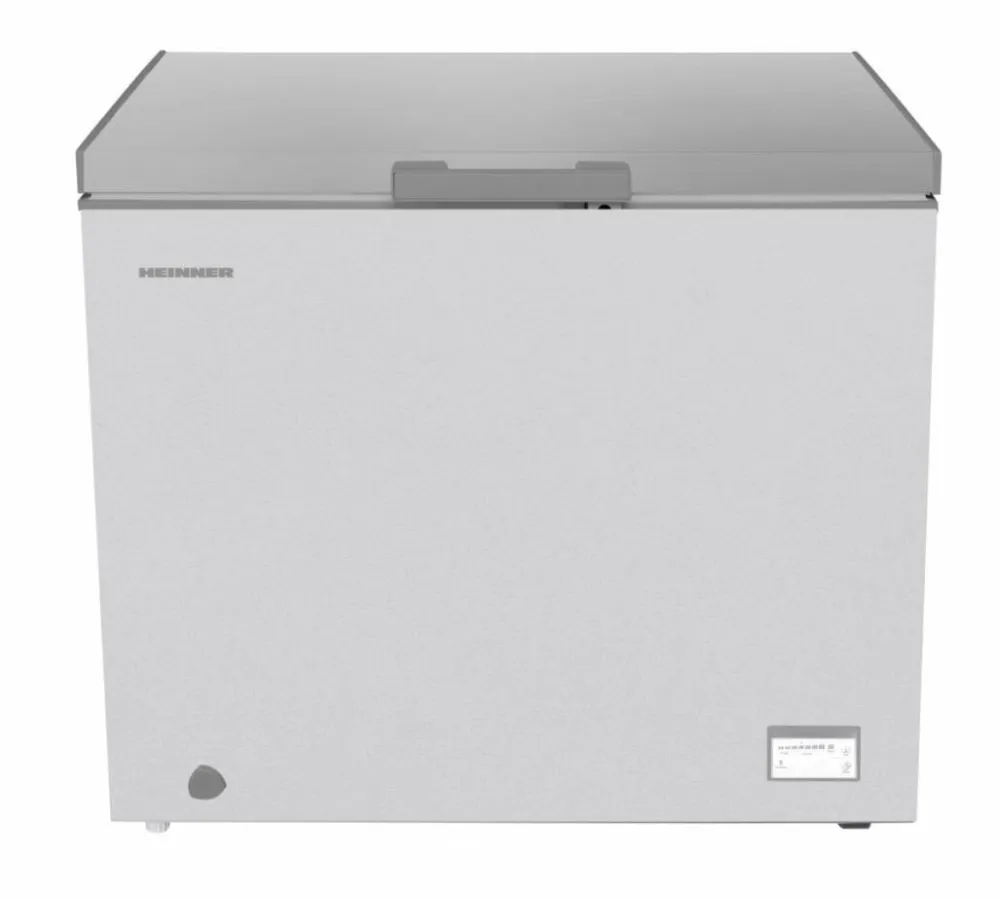 HEINNER Lada frigorifica HCF-HM246CSE++, functionare Convertibila, compresor Inverter, Clasa E, 246 L, Argintiu