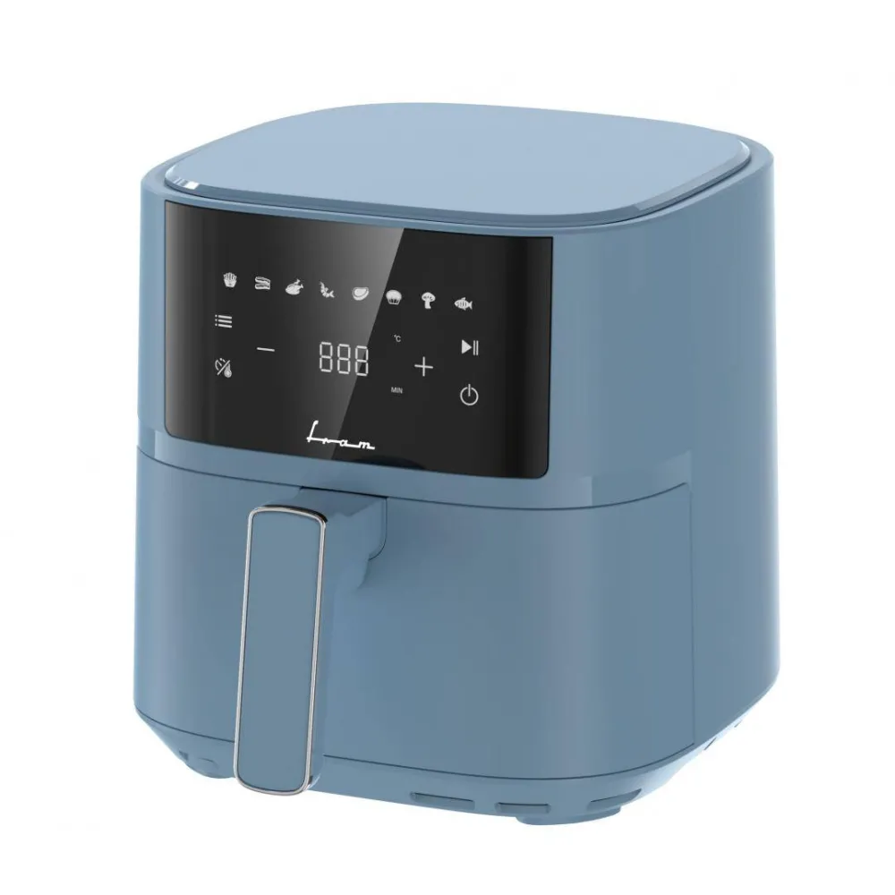 FRAM Friteuza cu aer cald FAF-B6BL17SQ, 1700W,5.7L, Albastru