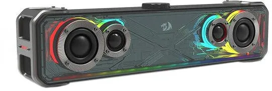 Soundbar Redragon Bluetooth Surge negru iluminare RGB