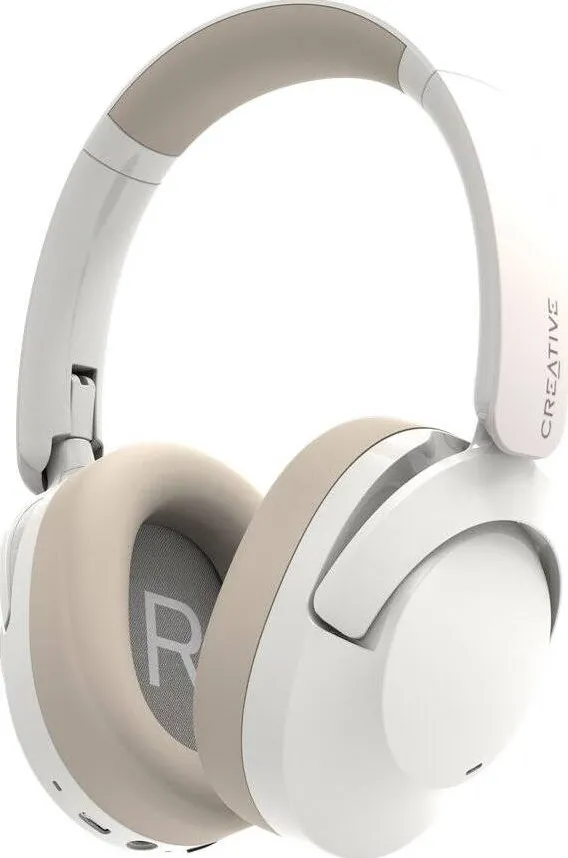 Casti CREATIVE Zen Hybrid 2, (white, Bluetooth, USB-C, ANC)
