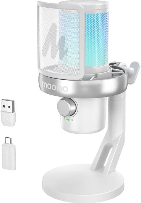 Microfon Maono  DM40 Pro Microphone (white)