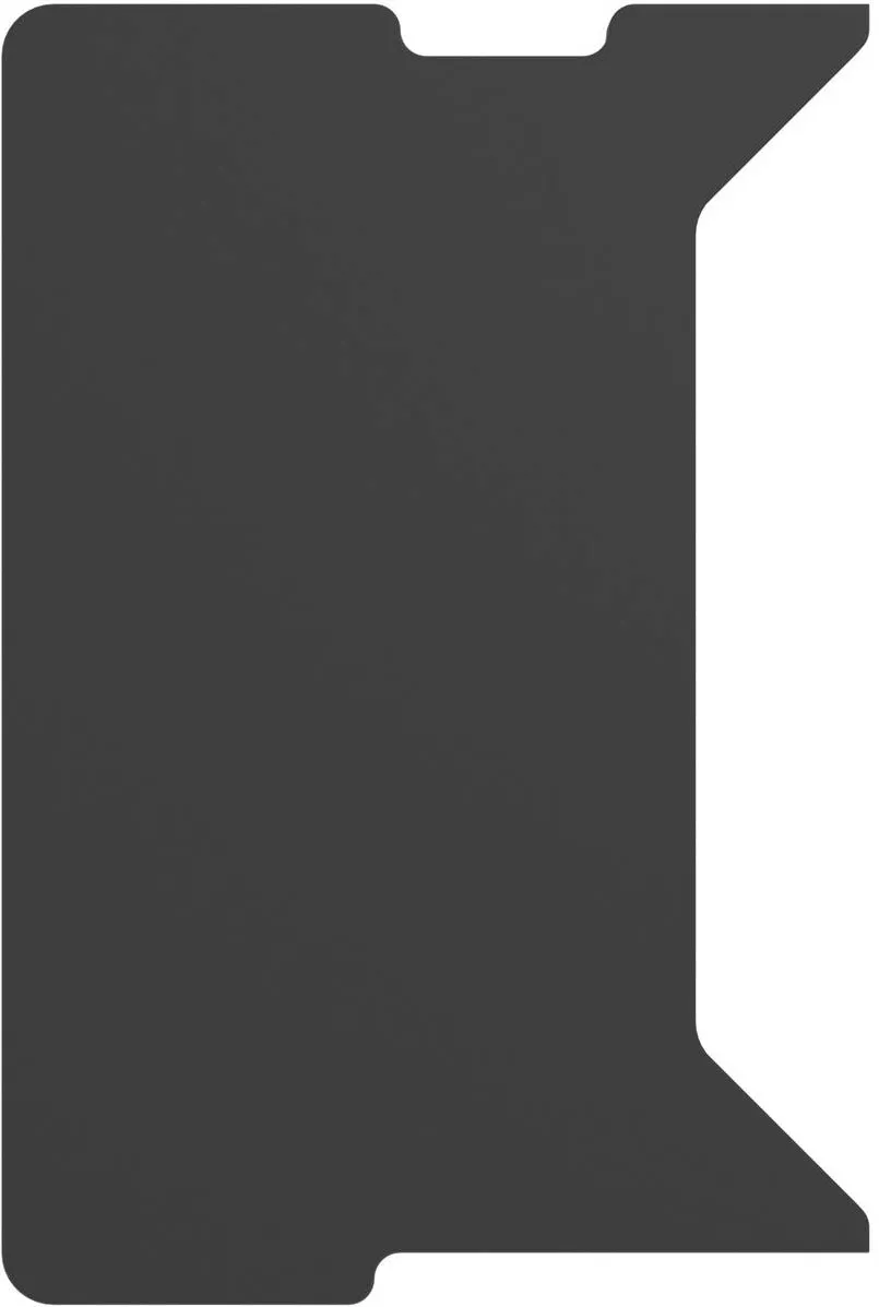 Birou Gaming Genesis Blat lateral pentru birou gaming Holm Modular, stanga 50cm, material MDF, dimensiuni 500 x 750 x 18 mm, Negru