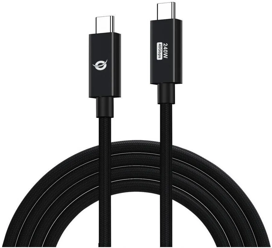 Accesoriu Retea CONCEPTRONIC ETTA04B12 USB 4.0 Gen 3 C-C PD 3.1 1.2M