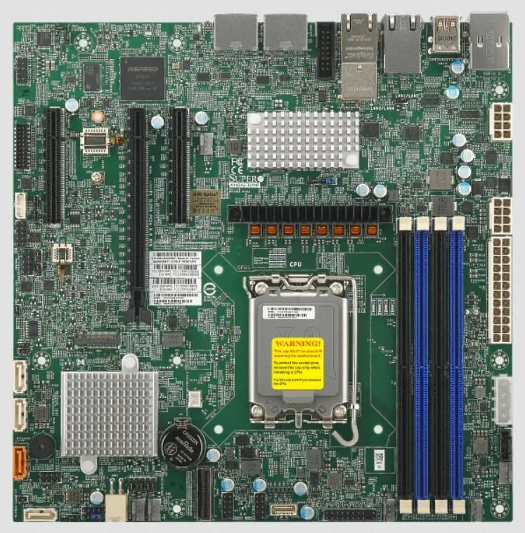 Placa de baza server Supermicro MBD-X14SAZ-TLN4F-O motherboard Intel W880