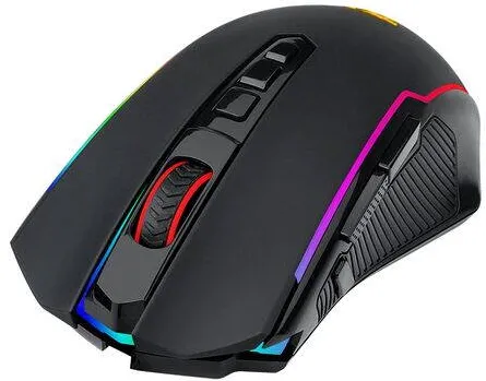 Mouse Redragon gaming Bluetooth cu si fara fir Redragon Nix negru iluminare RGB