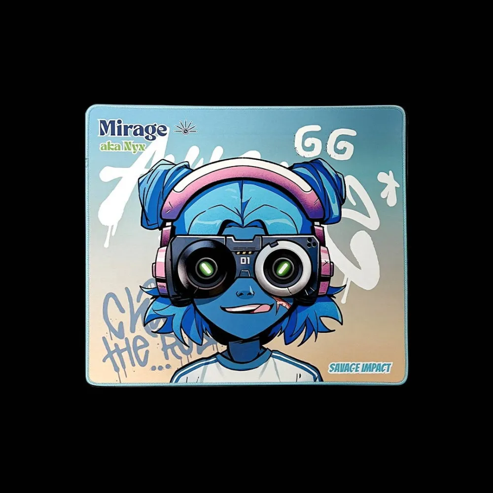 Mouse pad A4Tech gaming, Bloody "BP-45W" Nyx Mirage, cauciuc si material textil, 454 x 400 x 5 mm, imagine, "BP-45W Nyx Mirage" 4711421 002455