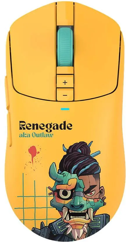 Mouse A4Tech gaming, BLOODY WAVELINK FULL SPEED,DUAL MODE WIRELESS USB RENEGADE SUNSET TYPE-C , "R72Ultra RENEGADE SUNSET"