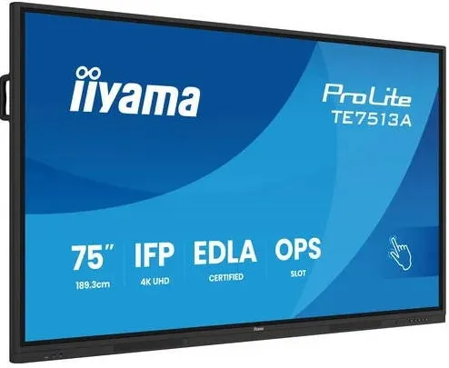 IIyama 189.3cm(75") TE7513A-B2AG 16:9 Touch 2xHDMI+2xUSB-C (Speditionsversand)