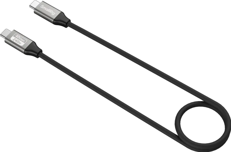 SmallRig SmallRig 5074 USB-C Data Cable (Straight to Straight, 60cm (40Gbps + 240W + 8K)
