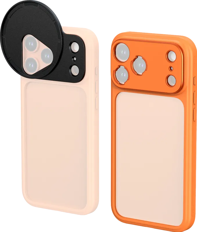SmallRig 5795 FilMov Lightweight Photography Bumper Case for iPhone 17 Pro Max (Orange)