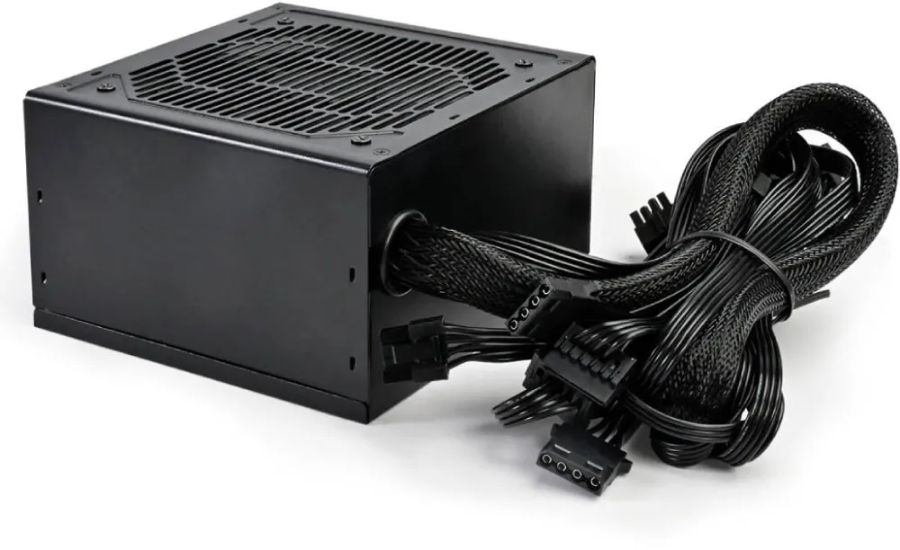 Sursa PC PCCOOLER "KF750", 750W, certificare 80 Plus White, non-modular, fan 120mm, negru, "P3-F750-W1H"