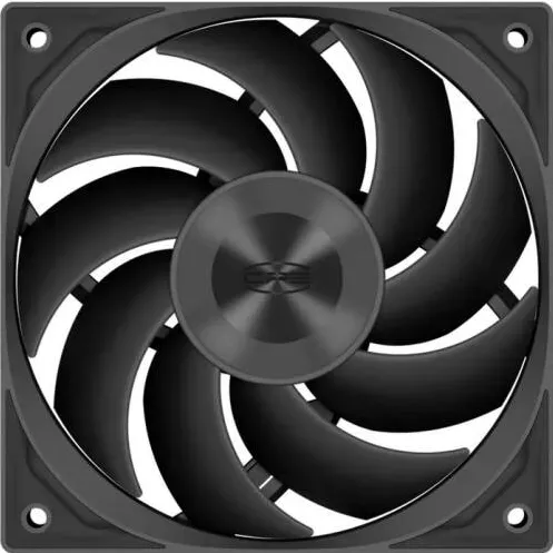 PCCOOLER Ventilator PCCooler "F5 R120", 120mm, 500 - 2200 RPM, FDB bearing, 86.73 CFM, 4pin PWM, negru, "F5R120 BK "