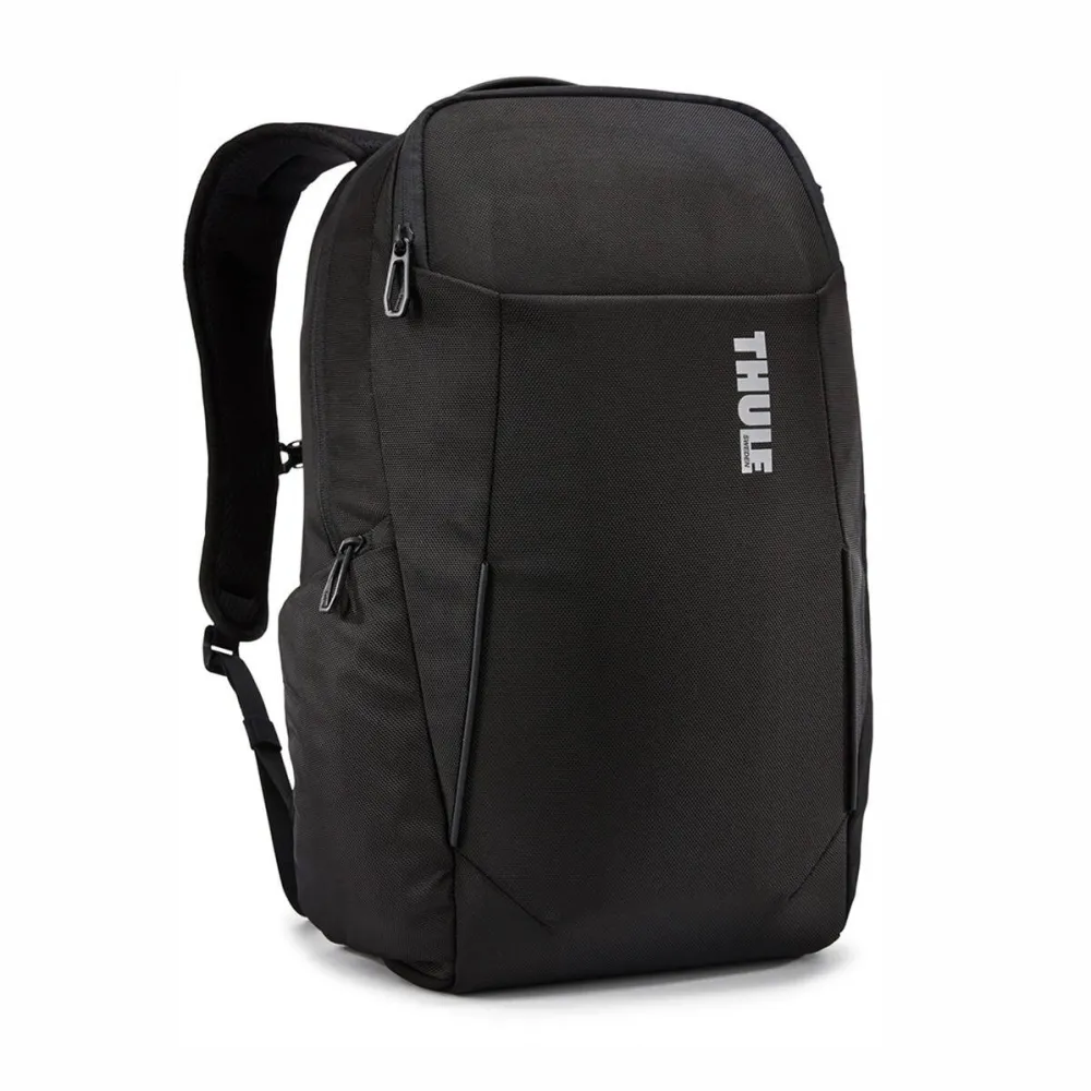 Thule RUCSAC , pt. notebook de max. 15.6 - 17 inch, 23 l, 1 compartiment, buzunar frontal x 3 ; buzunar lateral x 2, waterproof, poliester, negru, Accent 3205381