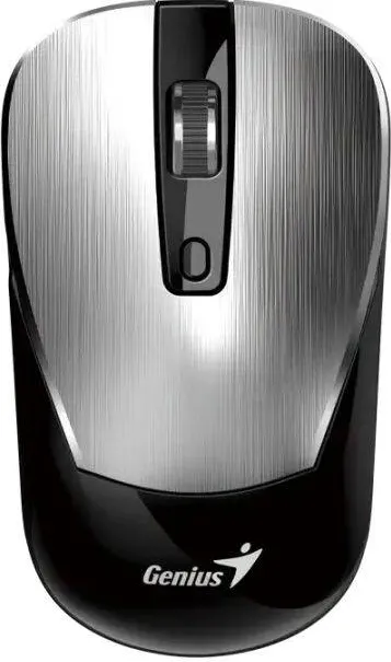 Mouse GENIUS "NX-7125, PC sau NB, wireless, 2.4G, BlueEye, 1200 dpi, butoane/scroll 3/1, argintiu, "31030044402"