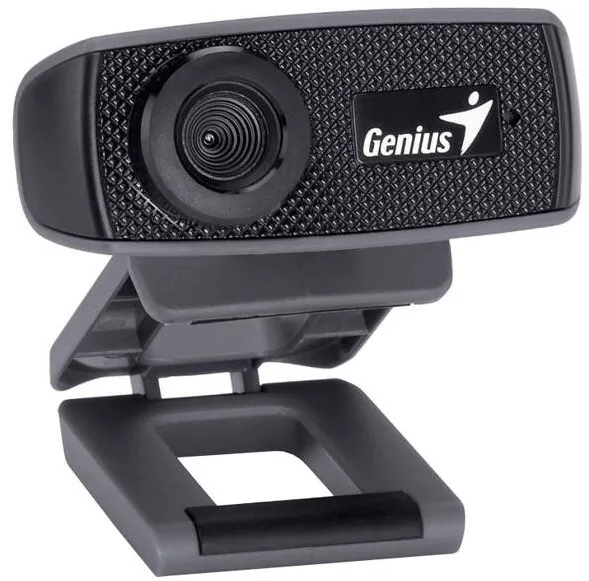 Camera Web GENIUS senzor  720 HD cu rezolutie video 1280x720, FaceCam 1000X v2, microfon, black "32200003400"